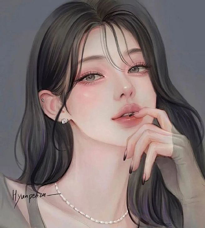 个性清新甜酷拽插画 (134)