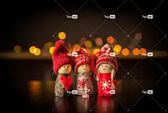 圣诞节 桌面背景 4K壁纸 4K壁纸1920X1080 微型 玩具娃娃