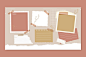 Free vector vintage cream desktop organizer wallpaper