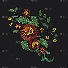刺绣图案设计