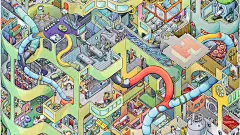 插画师 Scott Teplin 富有空间感的插画作品  |  teplin.com : 插画师 Scott Teplin 富有空间感的插画作品  |  teplin.com