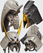 Heavy SciFi Helmets 