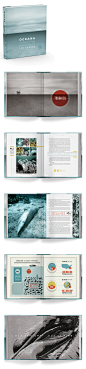 Oceana  画册设计 平面 排版 版式  design book #采集大赛# #平面#【之所以灵感库】 