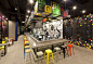 Sushizilla restaurant kiosk in Sydney by Vie Studio