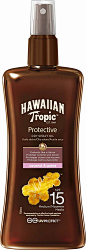 hawaiian tropic SPF 15防护干喷雾油-化妆-亚马逊中国-海外购 美亚直邮