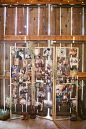 DIY一面创意婚礼照片墙来“秀恩爱”吧！+来自：婚礼时光——关注婚礼的一切，分享最美好的时光。#照片墙#