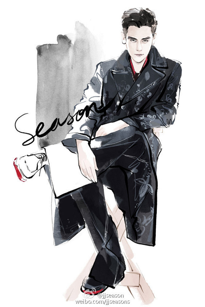 #jjseason插画# #season...