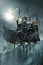 Jon Snow and Tyrion - Michael Komarck