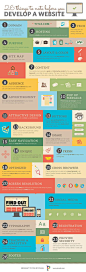 This infographic from Pixaal shows the basic things to consider before someone or company develop a brand new website.: 