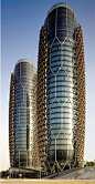 Al Bahr Towers, Abu Dhabi, United Arab Emirates, Aedas Architects, 2013