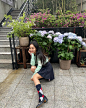 Photo shared by Haris Ramadhani on May 12, 2021 tagging @thombrowne, @yulyulk, and @girlsgeneration. May be an image of child, standing, flower and outdoors.