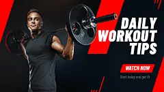 A video of fitness tips sharing Youtube thumbnail