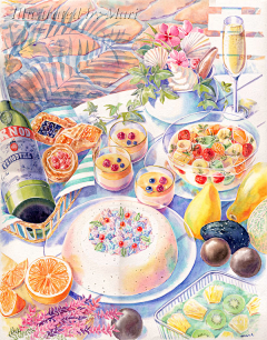 YA陌采集到吃货画❦