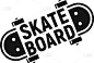 滑板,品牌名称,极简构图,高雅,滑板运动,华丽的,车轮,运动,态度