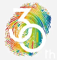 30年彩色指纹装饰图案免抠素材_新图网 https://ixintu.com 30年 彩色 指纹 装饰图案