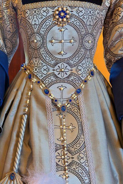 Tudor gown bodice. W...