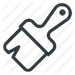 画笔，油漆，绘画，工具图标