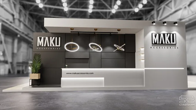 【MAKU】展台设计分享 – 52展览设计-花瓣网