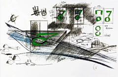 安子983采集到大师草图（建筑）