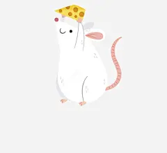 卡通可爱小动物装饰动物头像png免抠素材_新图网 https://ixintu.com 动物可爱 萌萌哒的小动物 卡通动物 装饰卡通 小清新海报设计 手绘动物头像 老鼠