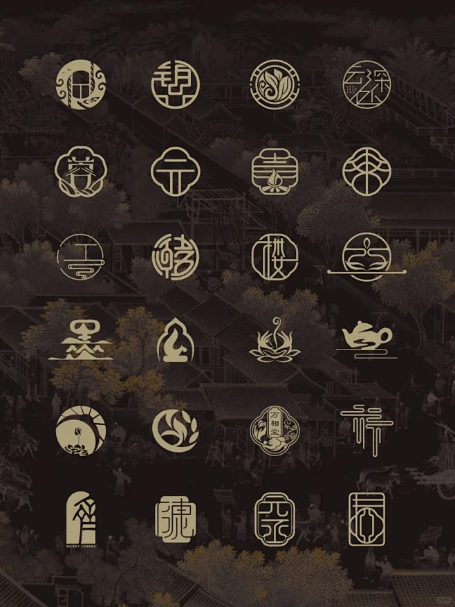 中国风logo分享|原创国风logo设计...