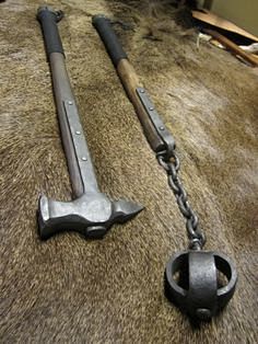 Flail and hammer