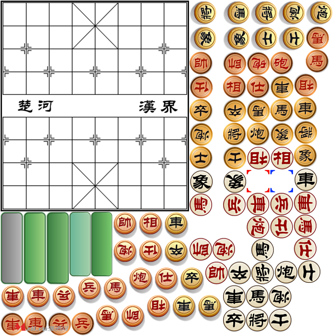 多乐象棋 ui 素材下载