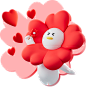 点 击 进 入 -> 小 红 花 首 次 线 上 联 名 展 : 当腾讯的产品都戴上小红花