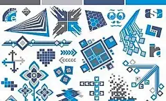 符号纹样EPS矢量花纹素材|广告设计矢量模板|花纹矢量模板|花纹样式|欧美花纹|矢量素材|条纹线条|菜单设计矢量模板|VI设计矢量模板|名片设计矢量模板|广告设计矢量模板春节