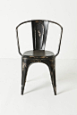 Redsmith Armchair, Carbon #anthropologie, inspired by Tolix Marais chair