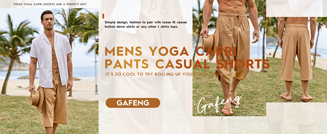 yoga capri for men