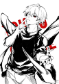 【#東京喰種#】线条风 太炫！！玩命的逆天！！