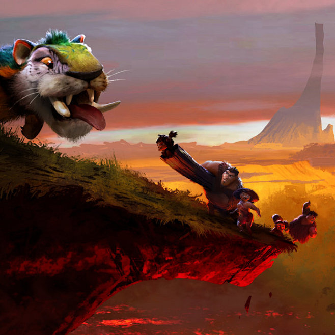 疯狂原始人设定图集