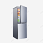 拉丝银冰箱高清素材 冰箱 拉丝 拉丝银 拉丝银冰箱 金属 金属冰箱 金属拉丝 元素 免抠png 设计图片 免费下载