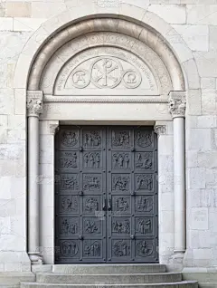 门,苏黎士,大门,华丽的,青铜,著名景点,浮雕雕刻,建筑