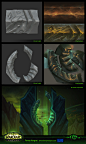 Tomb of Sargeras and Legion buildings - World of Warcraft, Fanny Vergne : I was responsible to create the Tomb of Sargeras and the legion buildings (modeling, texturing and lighting) for World of Warcraft "Legion".