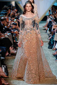 Elie Saab 2017秋冬系列高定时装秀|Neeu你有