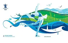 2010温哥华冬奥会海报 1