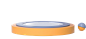 c4d橘色3D立体圆台展台舞台台面png (9)