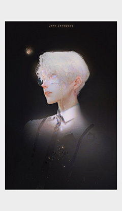 -dee-采集到人物厚涂&插画