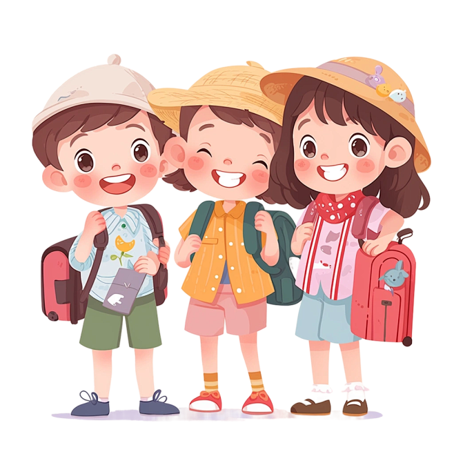 千库网_小孩学生旅游暑假假期假日出行_元...