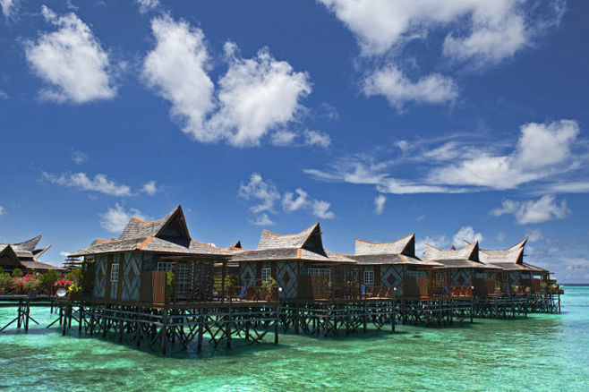 美丽梦幻马步岛Mabul Island