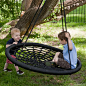 so much cooler than a tire swing and it won't collect water! these are so much fun for all ages!: 