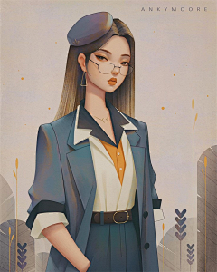 慢吞吞GK采集到插画