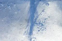 冰的质地。冷冻水。冬天的背景