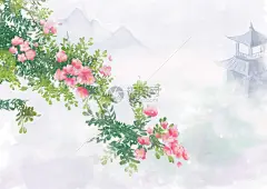 #美工#封面#底图#古风#无人#素材#触漫#侵删致歉