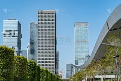深圳金融中心及街道广场