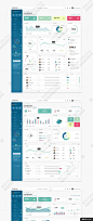 仪表板管理面板 PSD模板用于仪表盘免费下载 - 模库网