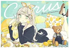 今日插画超话每天画唠超话今日p站插画排行榜第二位：赤倉  插画设计作品欣赏。装饰感极强 ​​​​