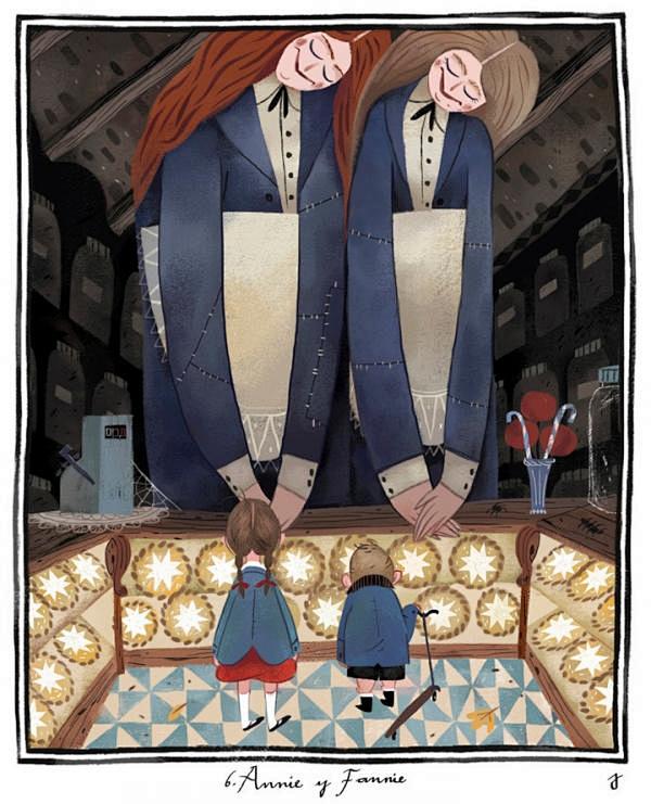 西班牙插画师julia sarda